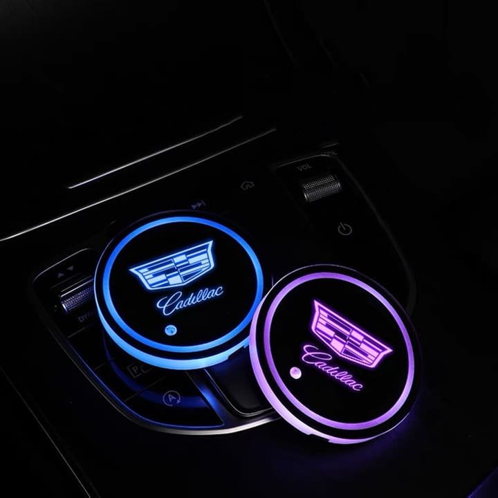 LED Cadillac Cup Holder Lights