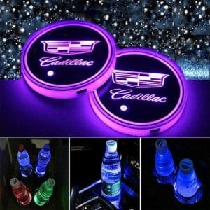 LED Cadillac Cup Holder Lights