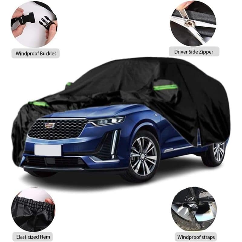 Cadillac XT4 Car CoverAll Weather Waterproof Car Covers Compatible with ...